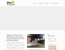 Tablet Screenshot of les-ahayes.fr